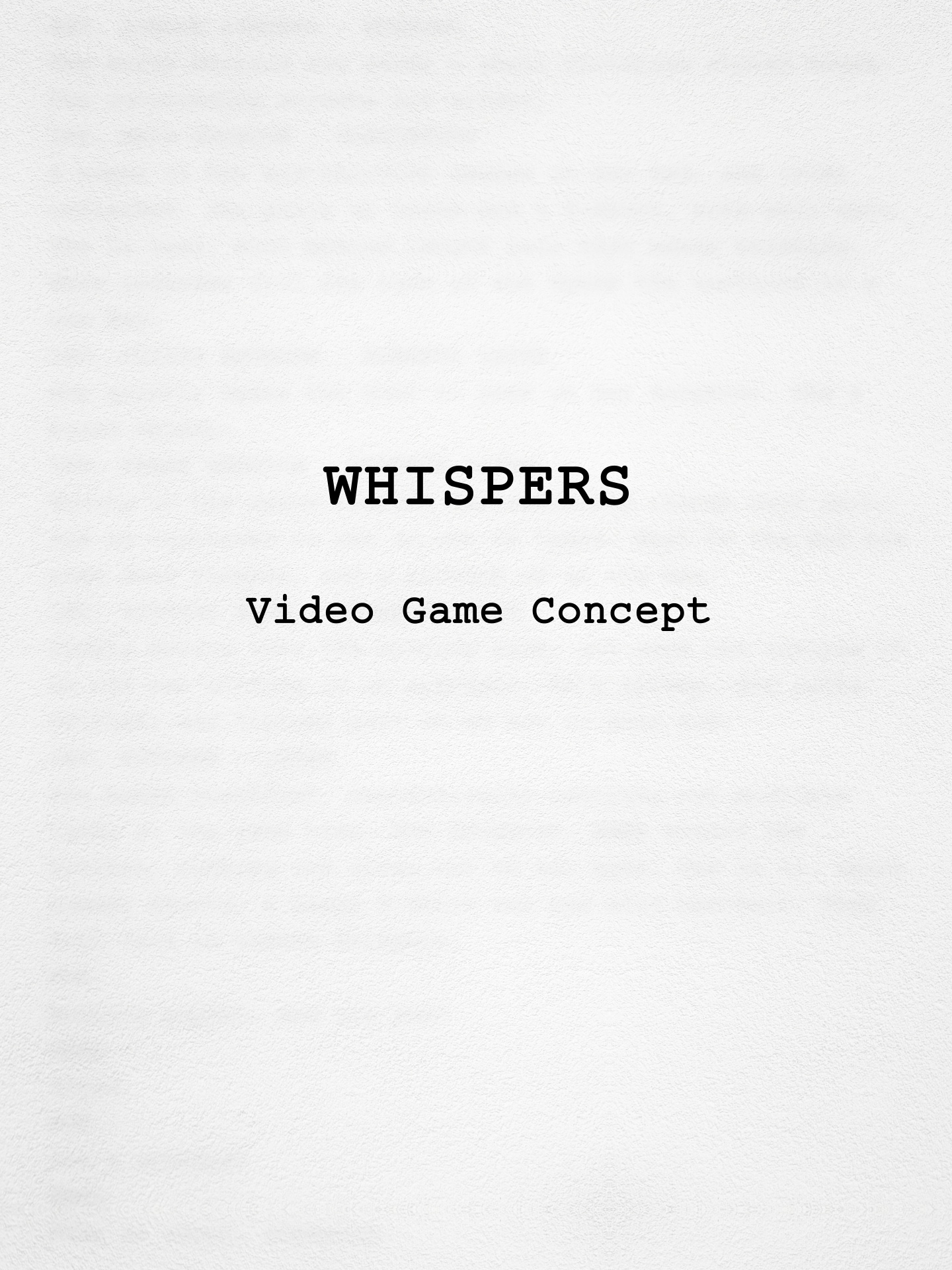 WA Whispers Concept Poster 01